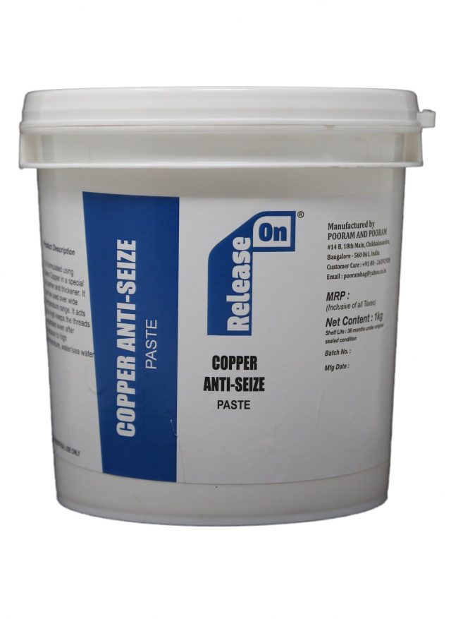 Copper AntiSeize Release On